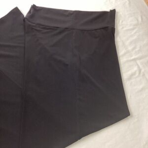 Clara Sun Woo Black Signature Palazzo Pants Sz XL